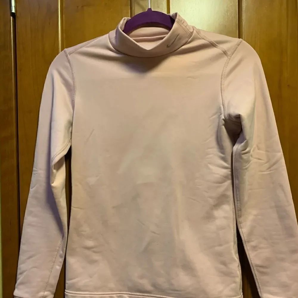 Nike monk neck lined shirt